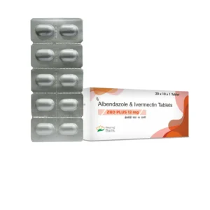 ZBD PLUS 12mg (Albendazole 400mg + Ivermectin 12mg)