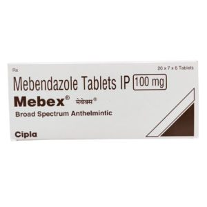 Mebex Tablet ( Mebendazole 100mg )